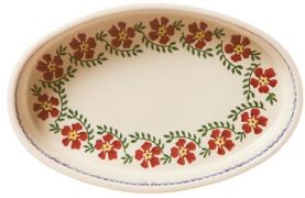 Nicholas Mosse Old Rose Small Oval Oven Dish